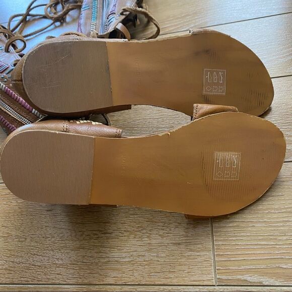 FREE People-Bellflower Gladiator Lace Up Sandals - Picture 9 of 11